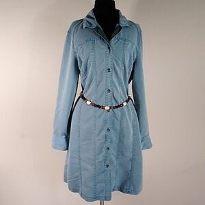 Vintage Women Dress Approximately Size L Belt Not Included